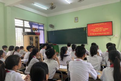 HOẠT ĐỘNG HƯỚNG NGHIỆP CHO HỌC SINH